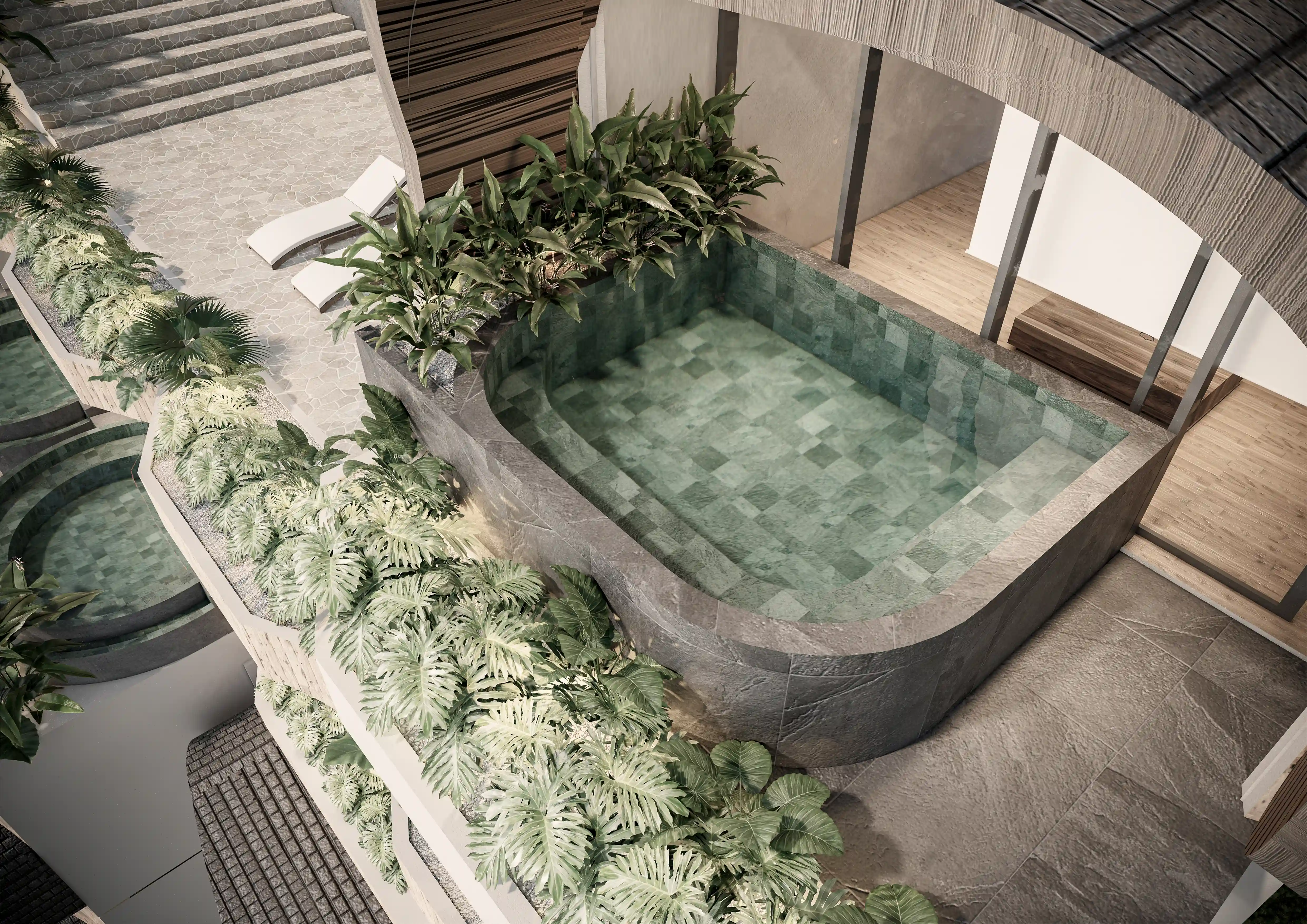 modern-pool-Jungle-Resort-bali
