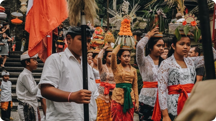 galungan and kuningan Bali