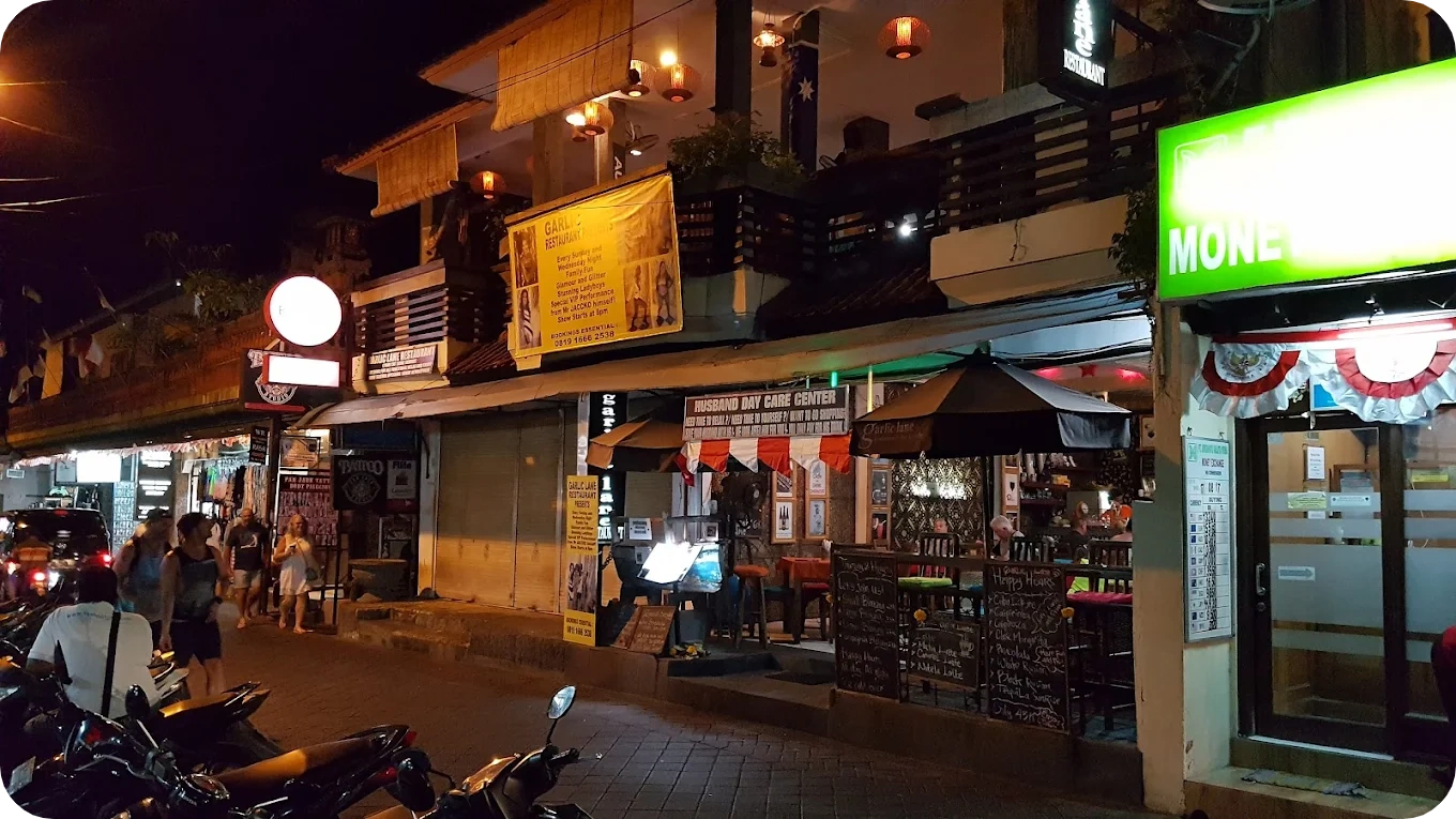garlic lane Bali Market