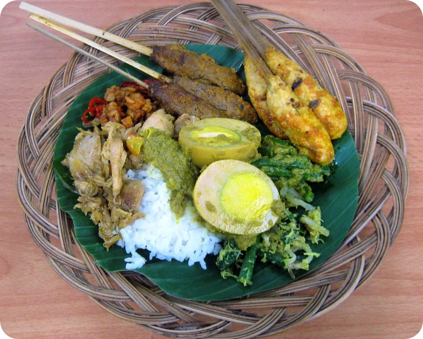 nasi campur Bali