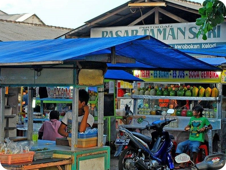 taman sari market Bali