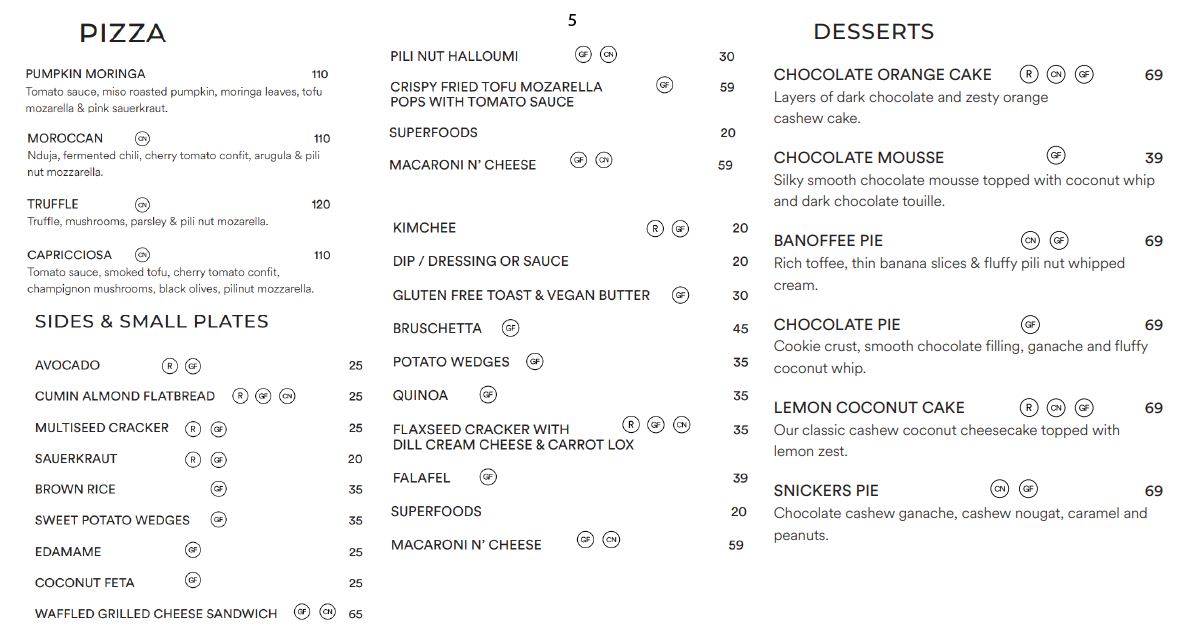 Alchemy Cafe Bali: An Honest Uluwatu Restaurant Review 6 5. Pizza specials, small plates, and cakes including truffle and banoffee pie